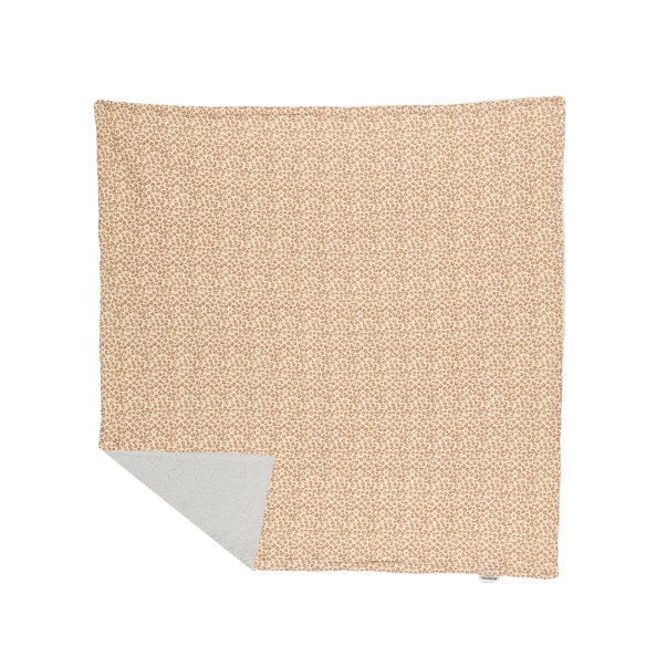 couverture pilou léopard personnalisable