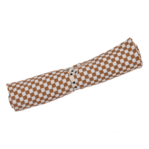 lange gaze de coton damier personnalisable