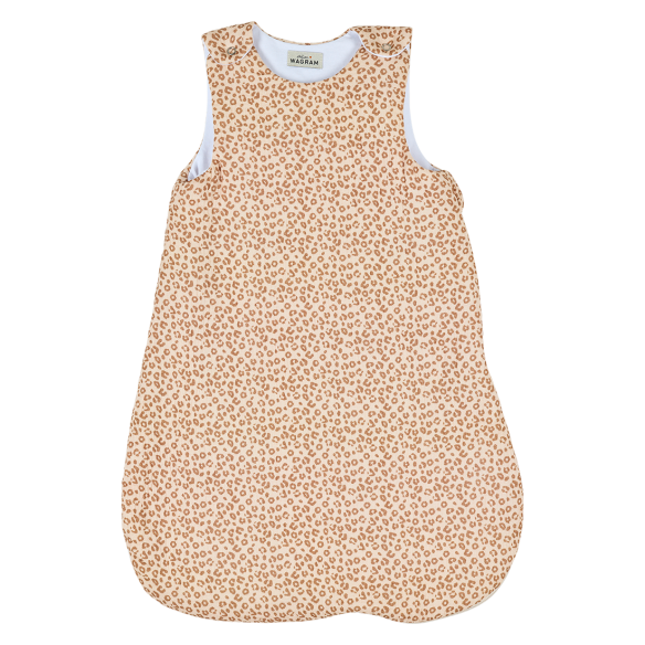 gigoteuse hiver gaze de coton léopard personnalisable gigoteuse hiver gaze de coton léopard personnalisable