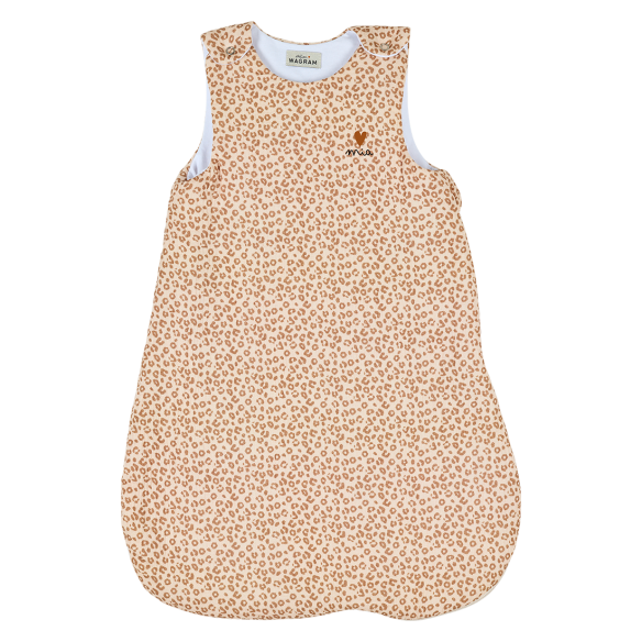 gigoteuse hiver gaze de coton léopard personnalisable gigoteuse hiver gaze de coton léopard personnalisable