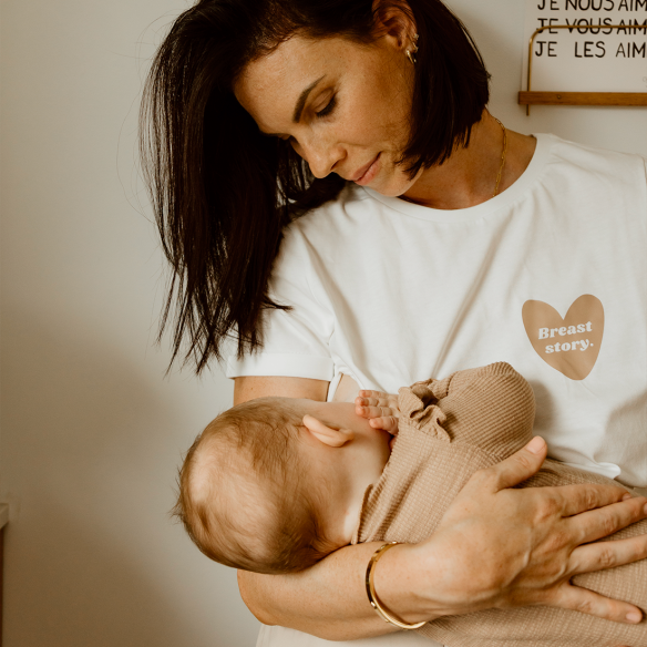 T-shirt d'allaitement
