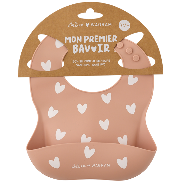 Bavoir silicone