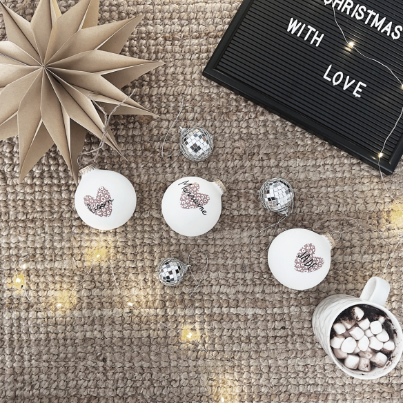 Boule de Noël personnalisable