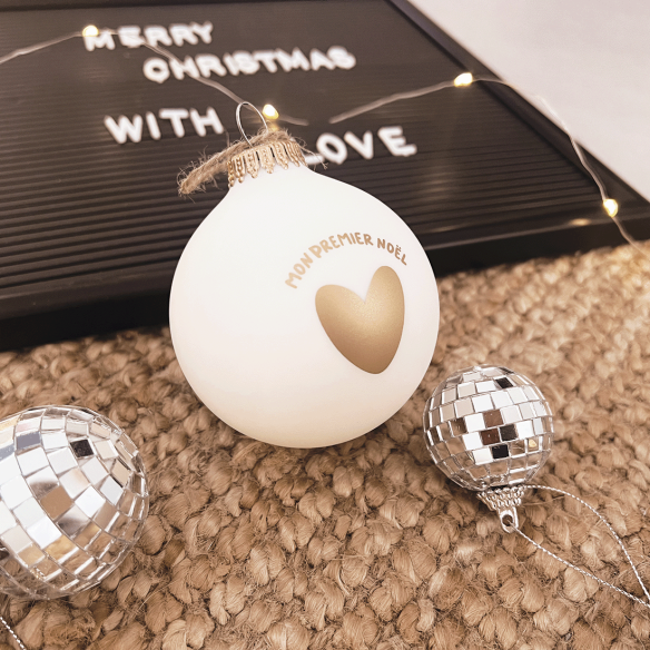 Boule de Noël personnalisable