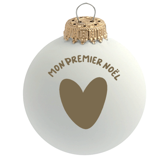 Boule de Noël personnalisable