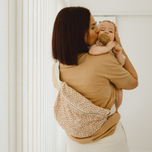 sac banane adulte léopard personnalisable
