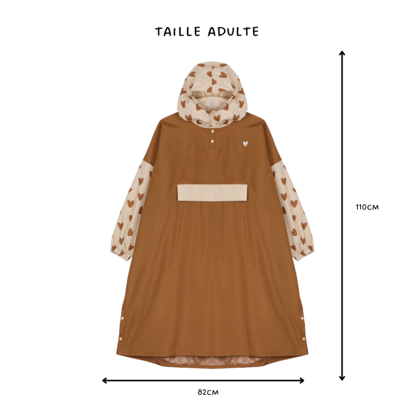 Poncho de pluie adulte