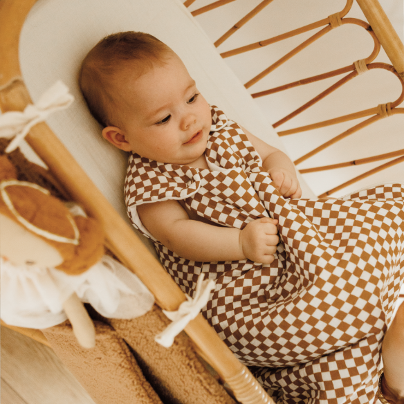 gigoteuse damier personnalisable