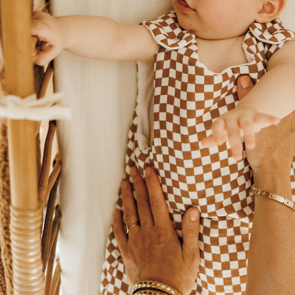 gigoteuse damier personnalisable