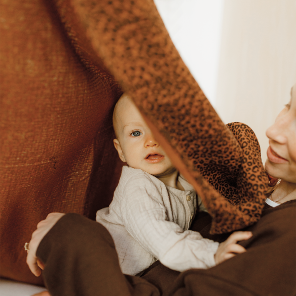 lange léopard marron personnalisable