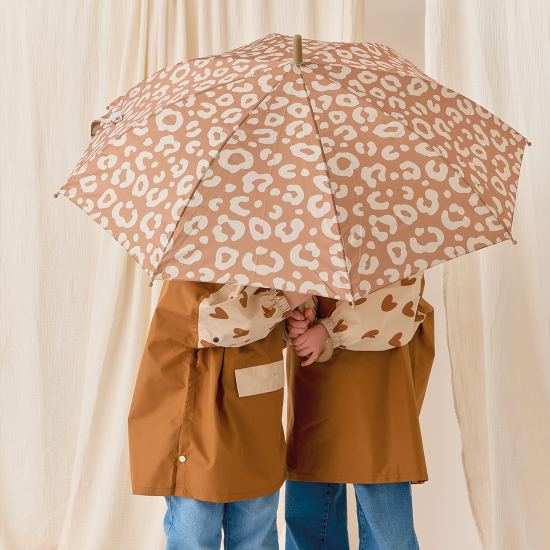 parapluie léopard personnalisable