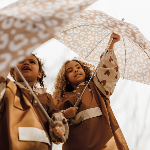 parapluie léopard personnalisable