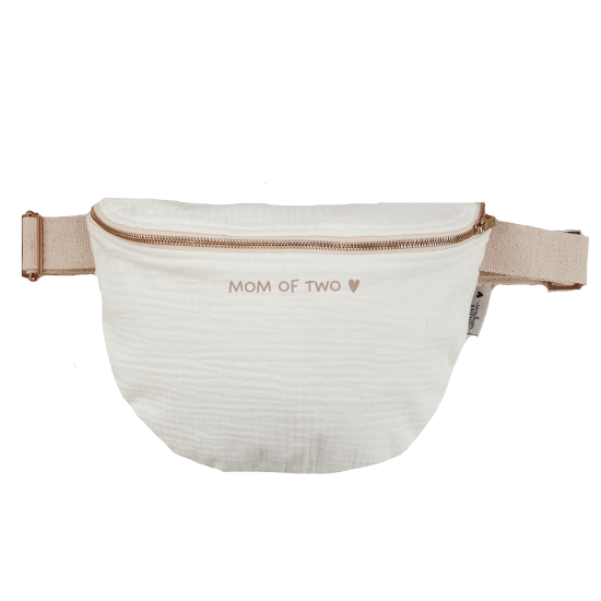 sac banane adulte gaze de coton ecru