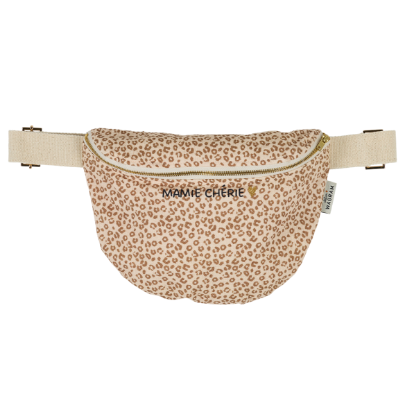 sac banane adulte léopard personnalisable