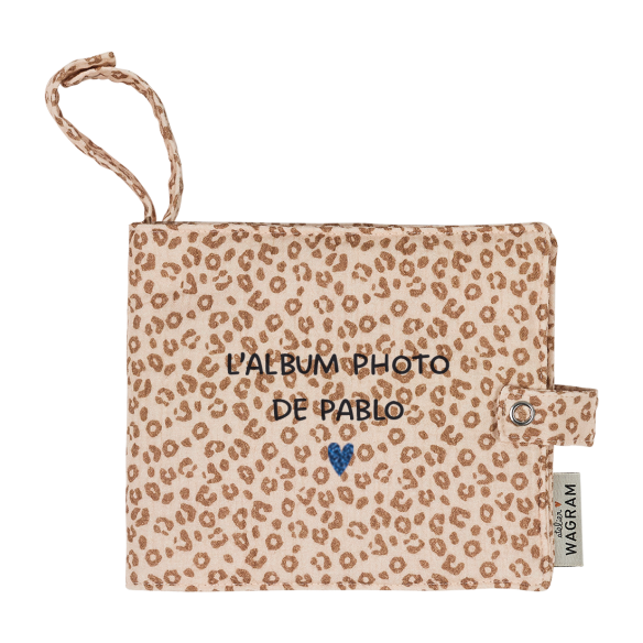 mini album photo gaze léopard