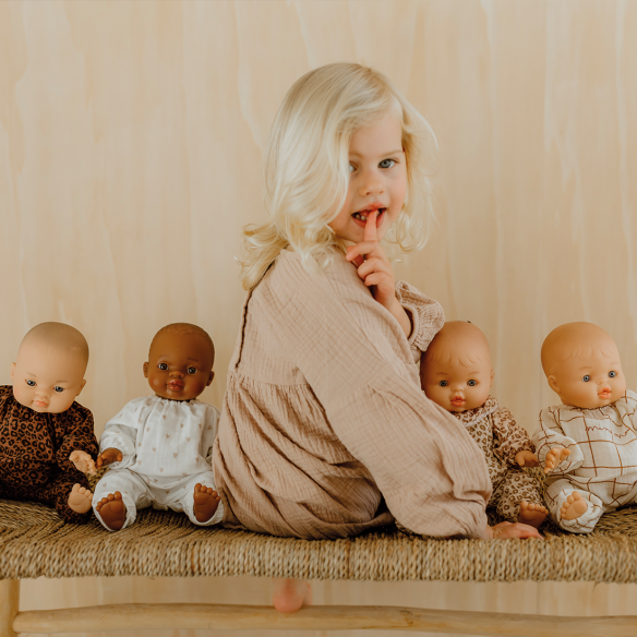 Tenue poupée sans col