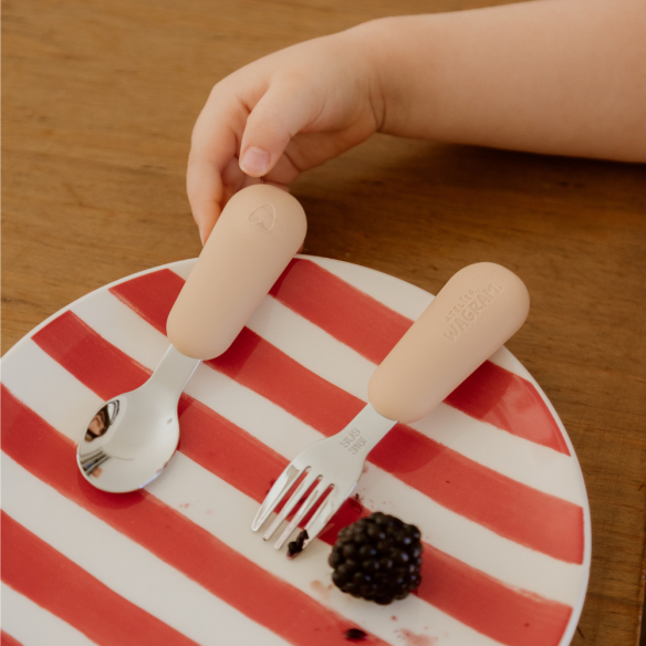 Couverts en silicone