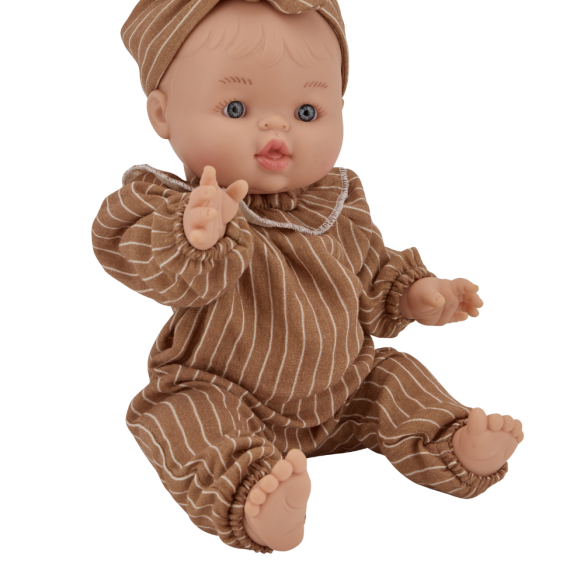 Tenue poupée avec col