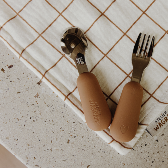 Couverts en silicone