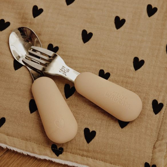 Couverts en silicone