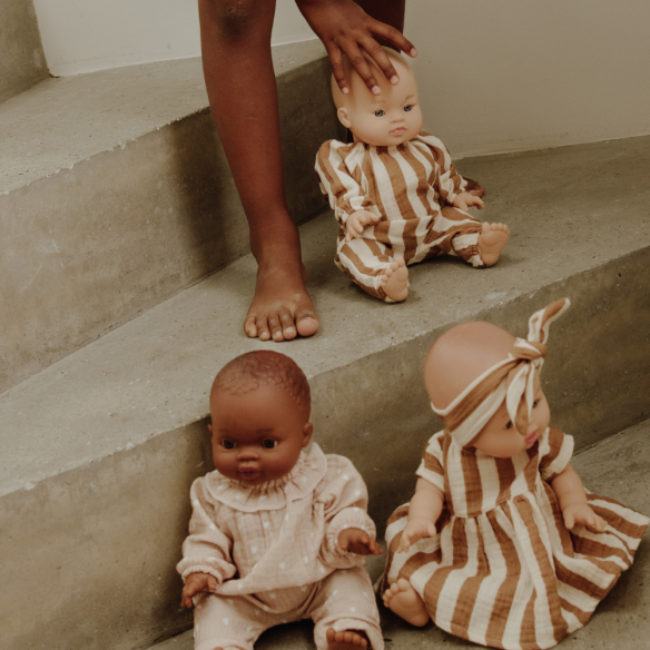 Tenue poupée sans col