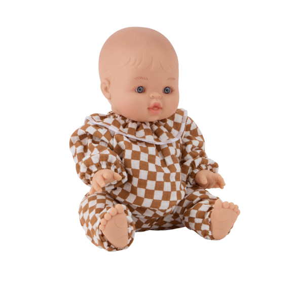Tenue poupée avec col