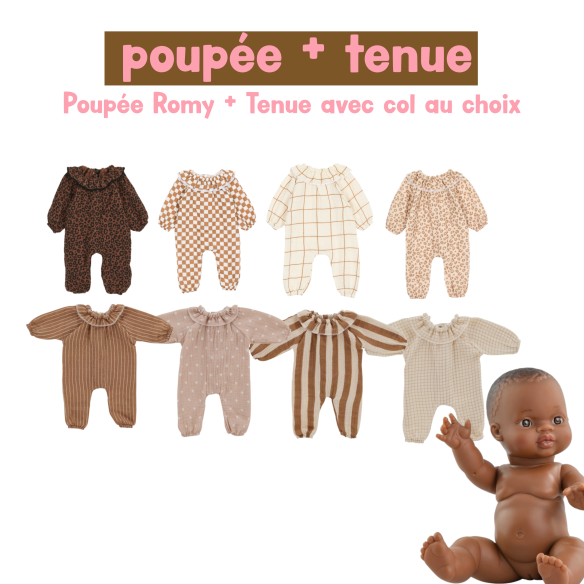 ROMY + TENUE AVEC COL