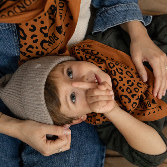 Foulard léopard 55cm