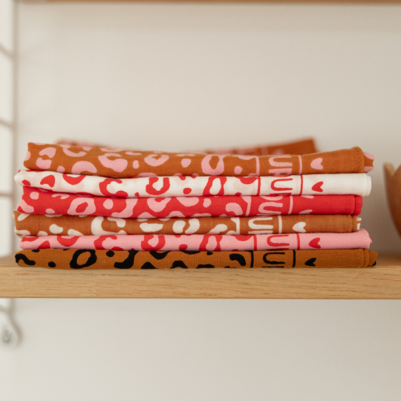 Foulard léopard 55cm