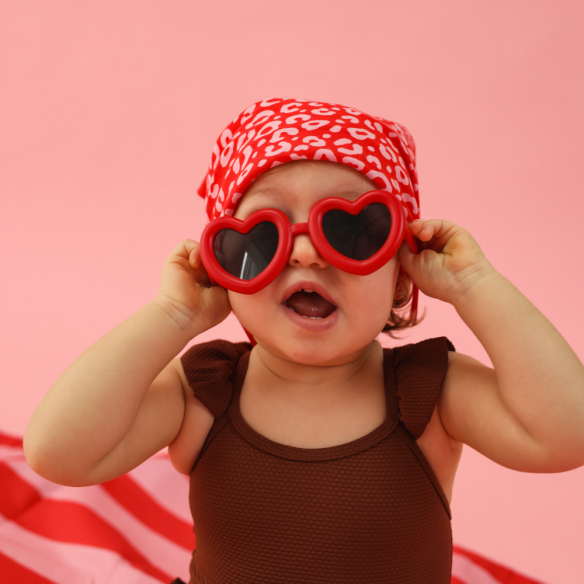 Foulard léopard 55cm