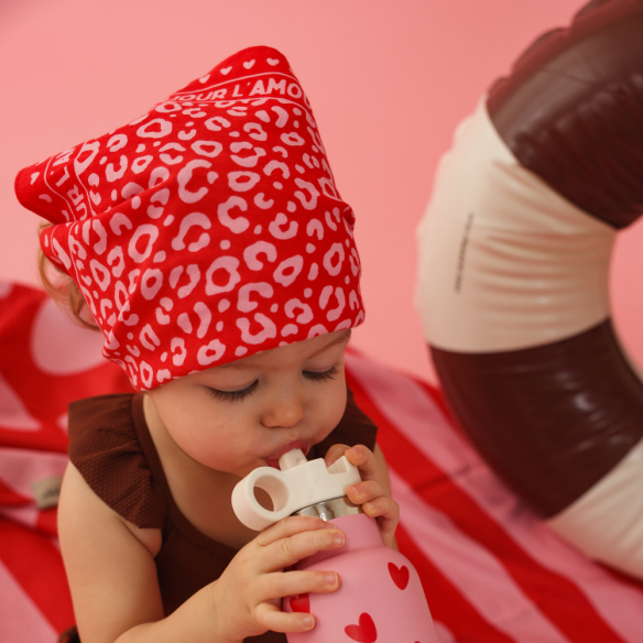 Foulard léopard 55cm