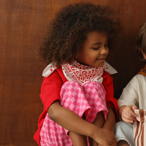 Foulard léopard 55cm