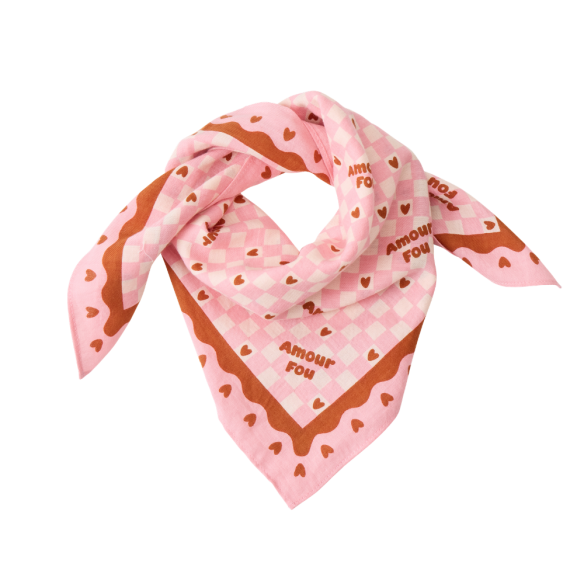 Foulard amour fou 55cm