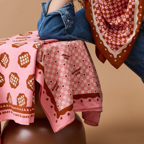 Foulard lollilove 100cm