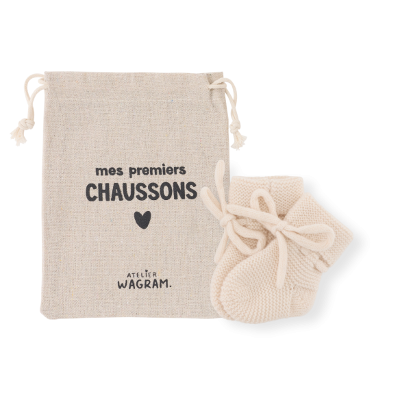 Chaussons tricotés