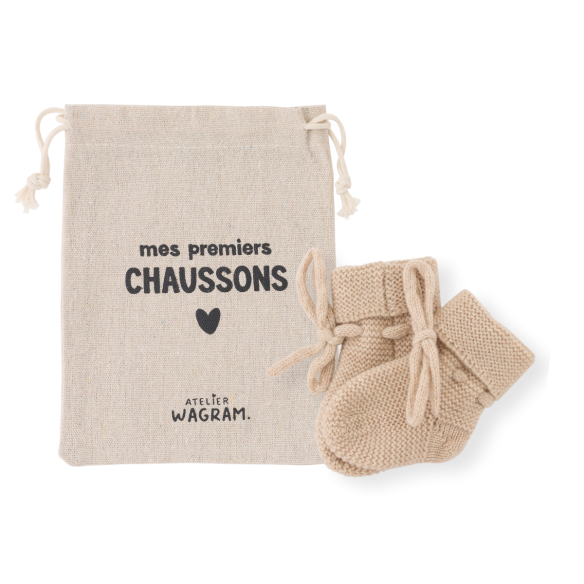 Chaussons tricotés