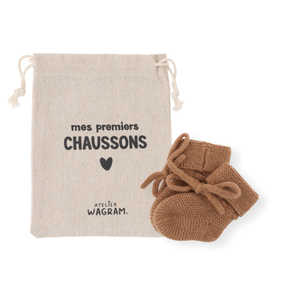 Chaussons tricotés