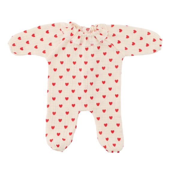 Tenue poupée avec col