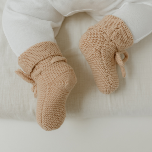 Chaussons tricotés