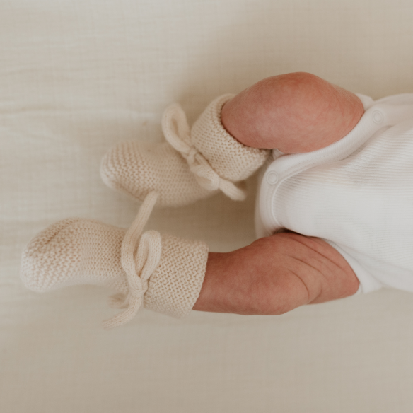 Chaussons tricotés