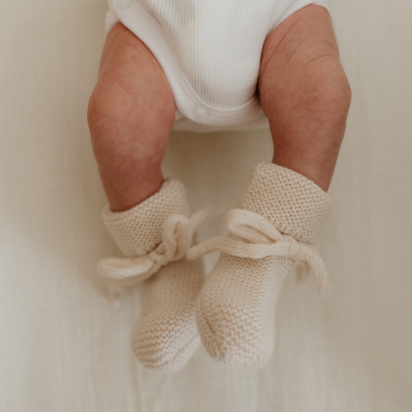 Chaussons tricotés