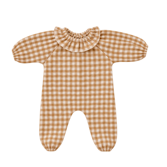 Tenue poupée avec col