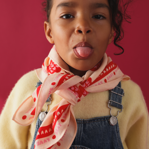 Foulard lollilove 55cm