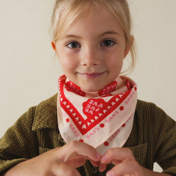 Foulard lollilove 55cm