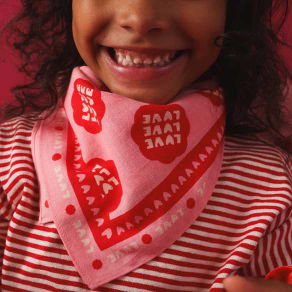 Foulard lollilove 55cm
