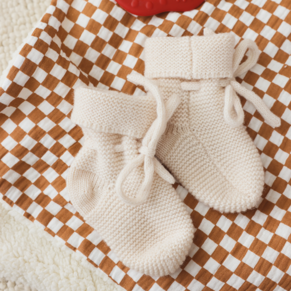 Chaussons tricotés