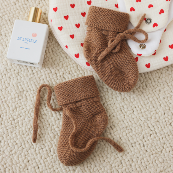 Chaussons tricotés