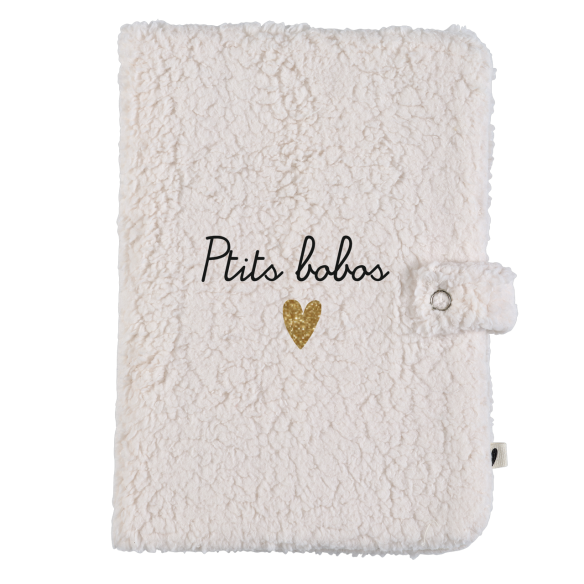 Protège carnet en moumoute