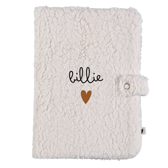 Protège carnet en moumoute