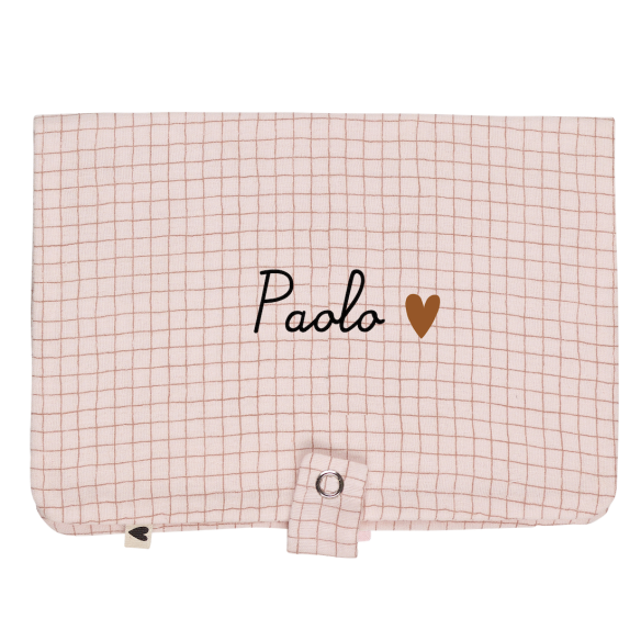 range couches gaze de coton personnalisable